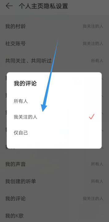 网易云音乐我的评论如何不让陌生人看 网易云音乐评论仅关注人可见方法