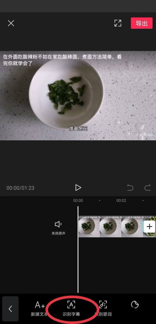 剪映自动匹配字幕步骤是什么?剪映自动匹配字幕步骤分享截图