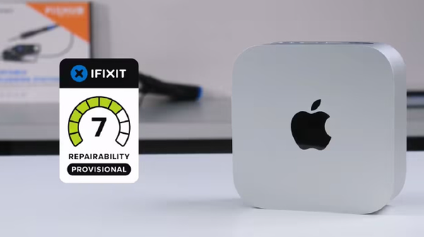 国外知名网站iFixit拆解M4 Mac Mini：7/10分 散热优秀